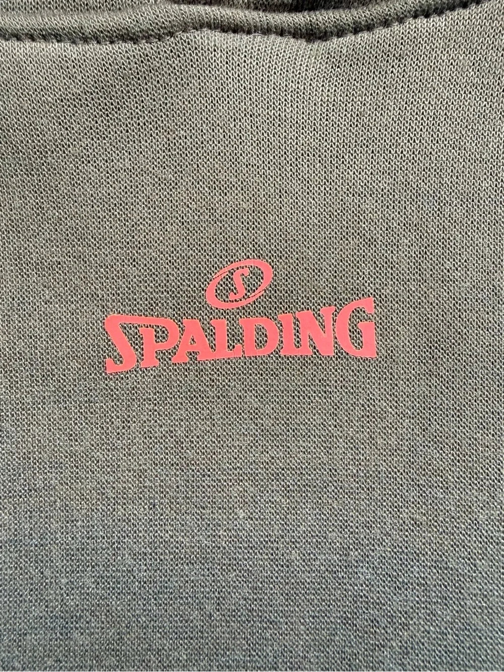 Spalding Boy’s M(10/12) Olive Green Hoodie Camo Accents and Orange Detail NWOT